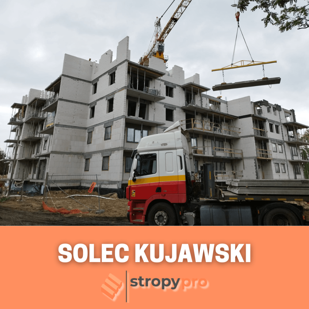 Inwestycja wielorodzinna Solec Kujawski - stropy Bydgoszcz i okolice