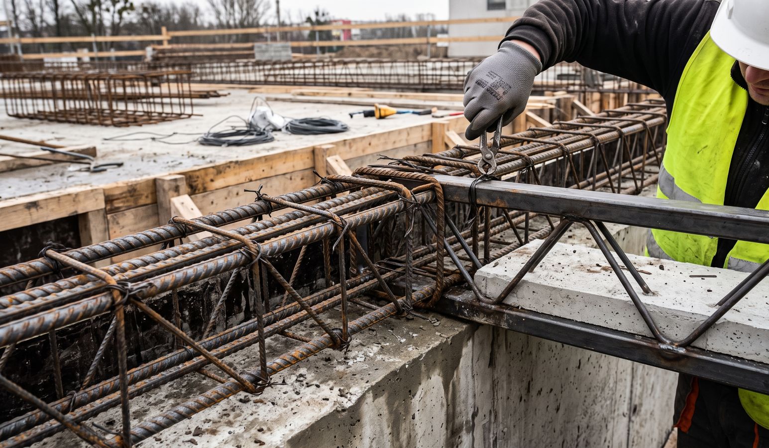 Dozbrojenie stref przyporowych w stropach Filigran – techniczne FAQ dla kierownika budowy